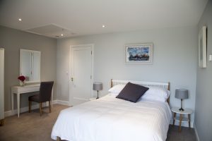 Guest bedroom at Seafort luxury hideaway